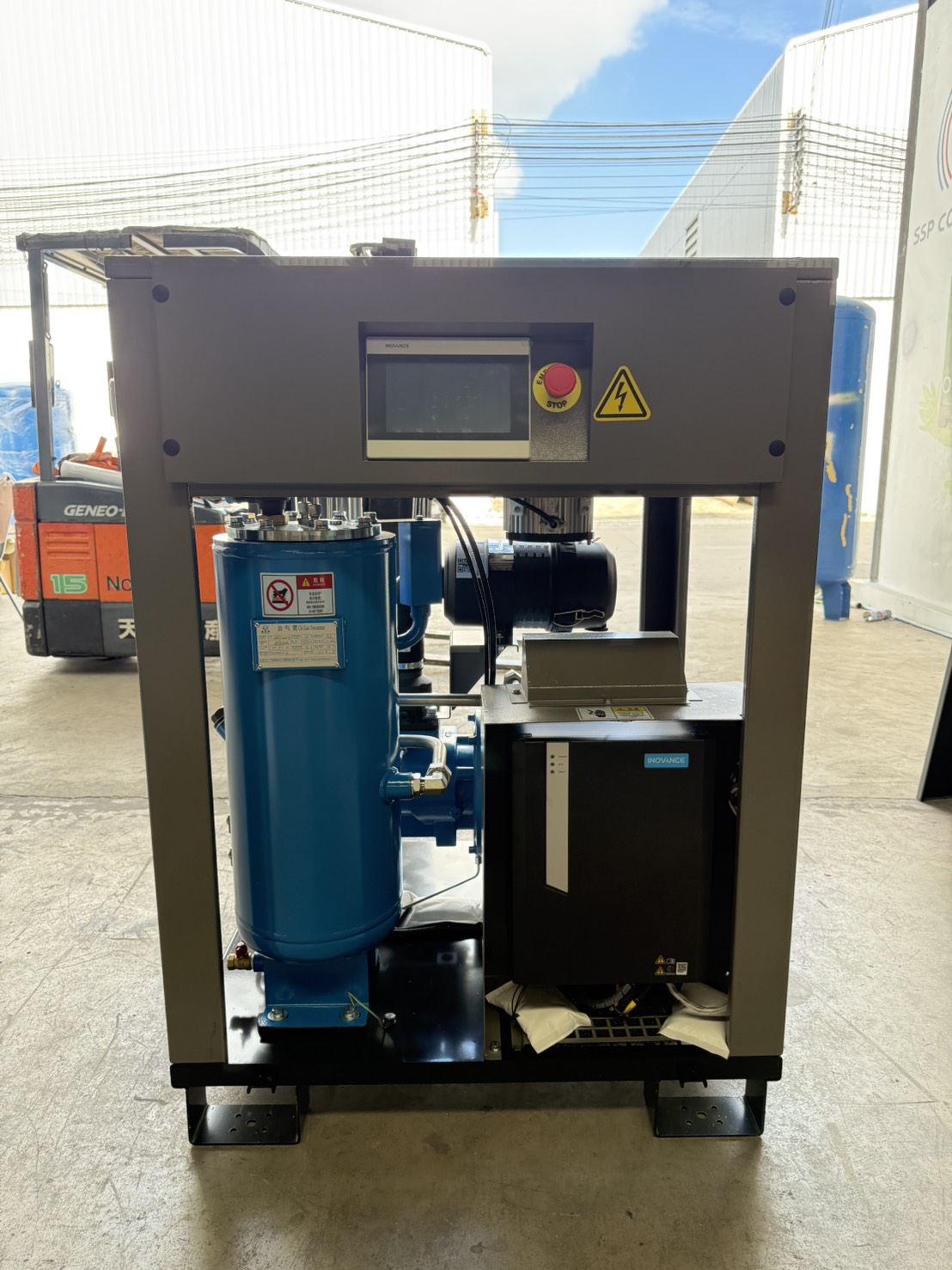 เครื่องอัดลมสกรู Filtrix FTX22+ ขนาด 30 HP (22 kW) ระบบ Permanent Magnet VSD - Image 7