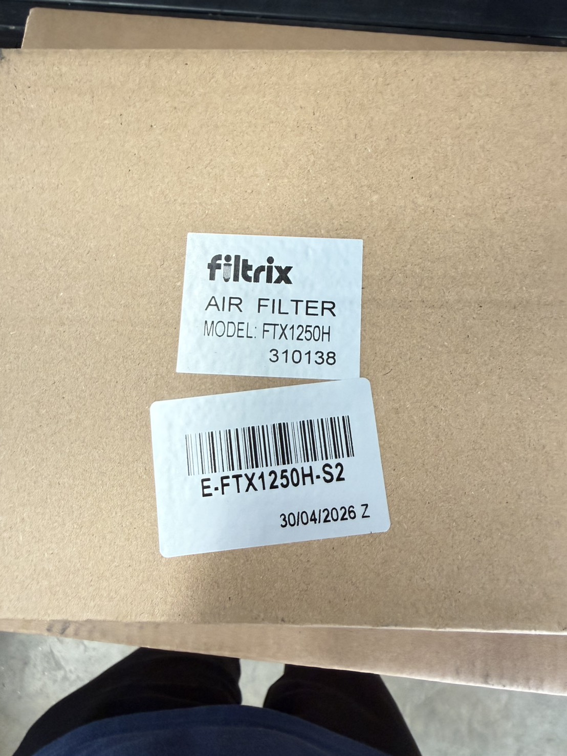ไส้กรองลมอัดพร้อมกระบอกกรอง Filtrix FTX1250H ขนาด 0.01 ไมครอน อัตราการไหล 7.5 m³/min - Image 8