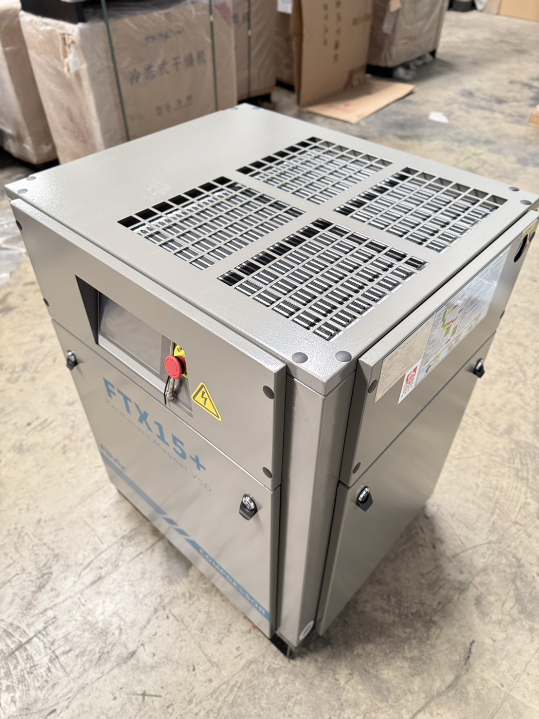 เครื่องอัดลมสกรู Filtrix FTX15+ ขนาด 20 HP (15 kW) ระบบ Permanent Magnet VSD - Image 4
