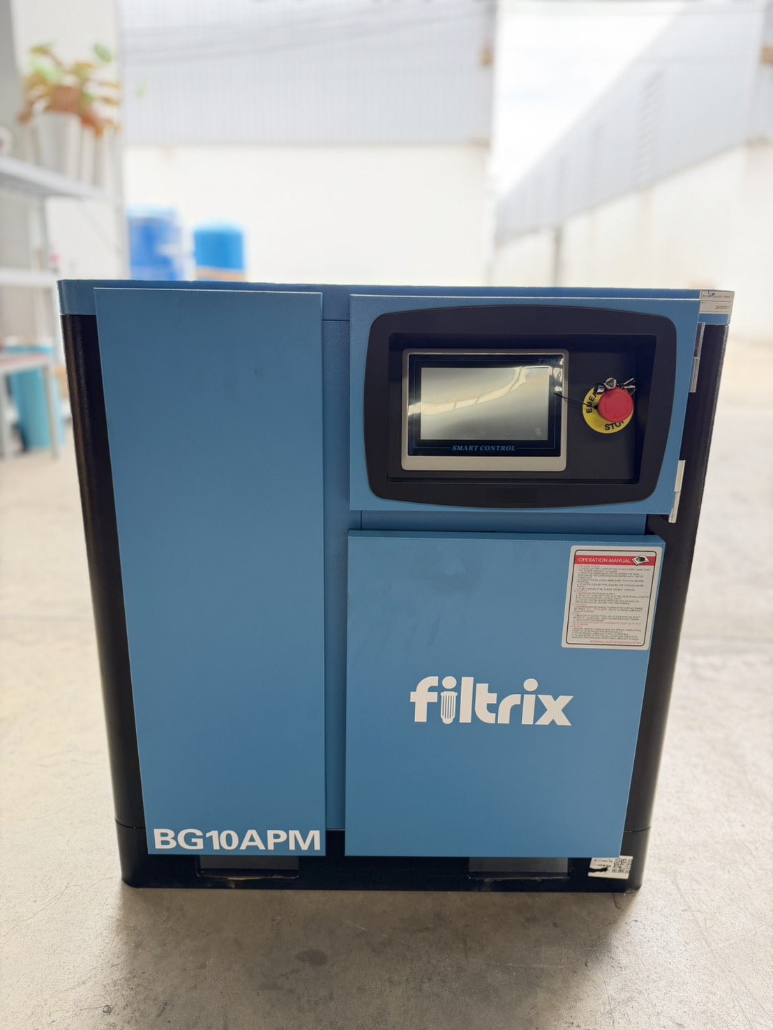 เครื่องอัดลมสกรู Filtrix BG10APM ขนาด 10 HP (7.5 kW) - Image 3