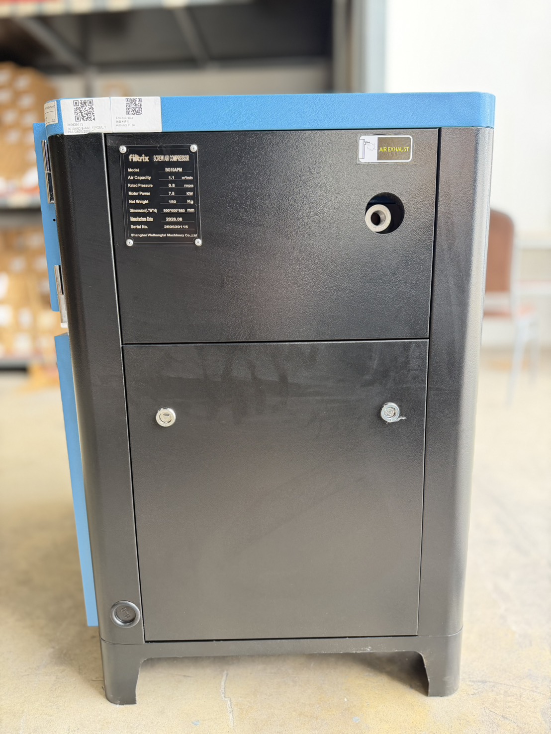 เครื่องอัดลมสกรู Filtrix BG10APM ขนาด 10 HP (7.5 kW) - Image 6