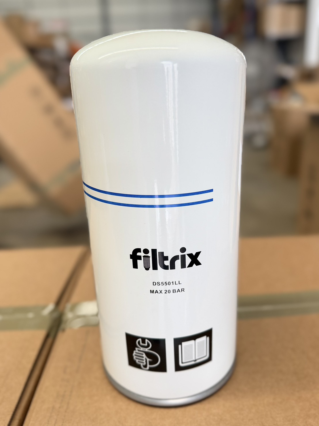 ไส้กรองแยกน้ำมันออกจากลมอัด Filtrix DS5501LL (Air/Oil Separator) 20 Bar - Image 3