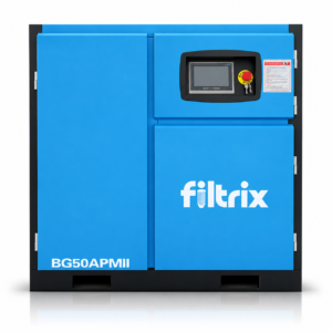 เครื่องอัดลมสกรู Filtrix BG50APMII 50 HP แรงดัน 30 Bar